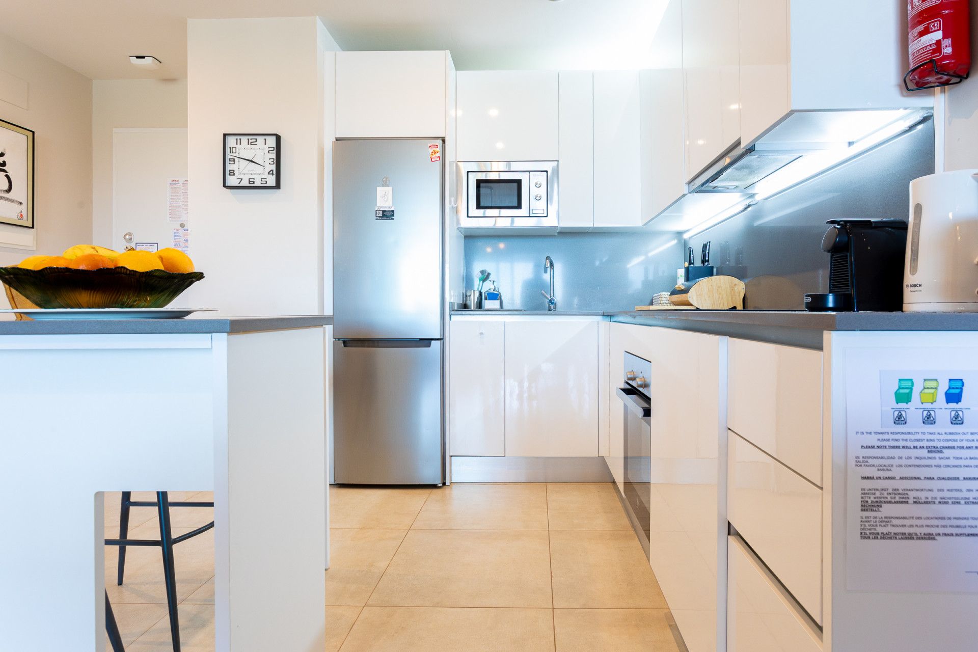 Kitchen of Planta baja for sale in Mijas  with Air Conditioner, Private garden and Terrace