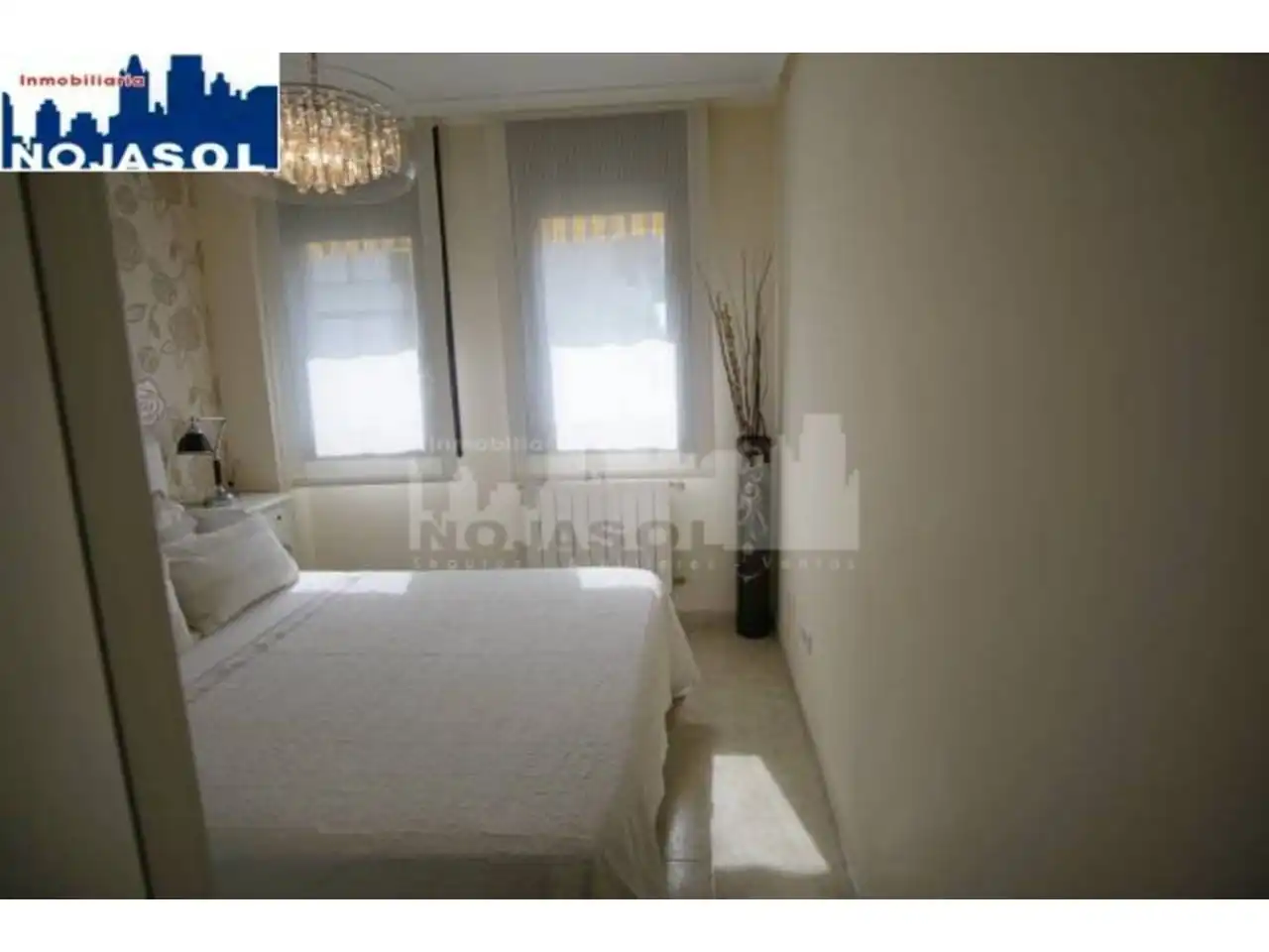 Schlafzimmer von Wohnung zur Miete in Noja mit Heizung, Privatgarten und Terrasse
