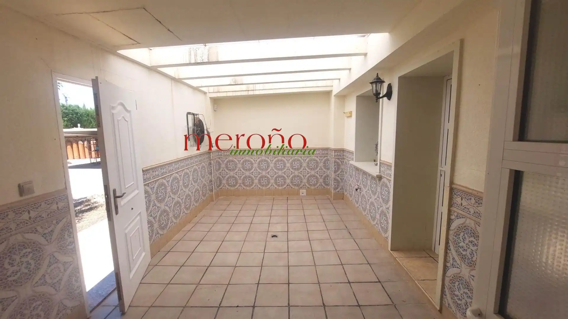 Terrasse von Haus oder Chalet zur Miete in Elche / Elx mit Privatgarten, Terrasse und Abstellraum