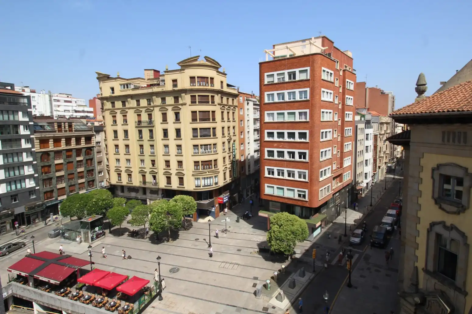 Exterior view of Flat for rent in Gijón   with Heating and Parquet flooring