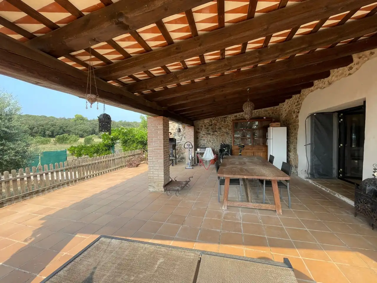 Terrassa de Finca rústica en venda en Cruïlles, Monells I Sant Sadurní de L'Heura amb Aire condicionat, Calefacció i Jardí privat