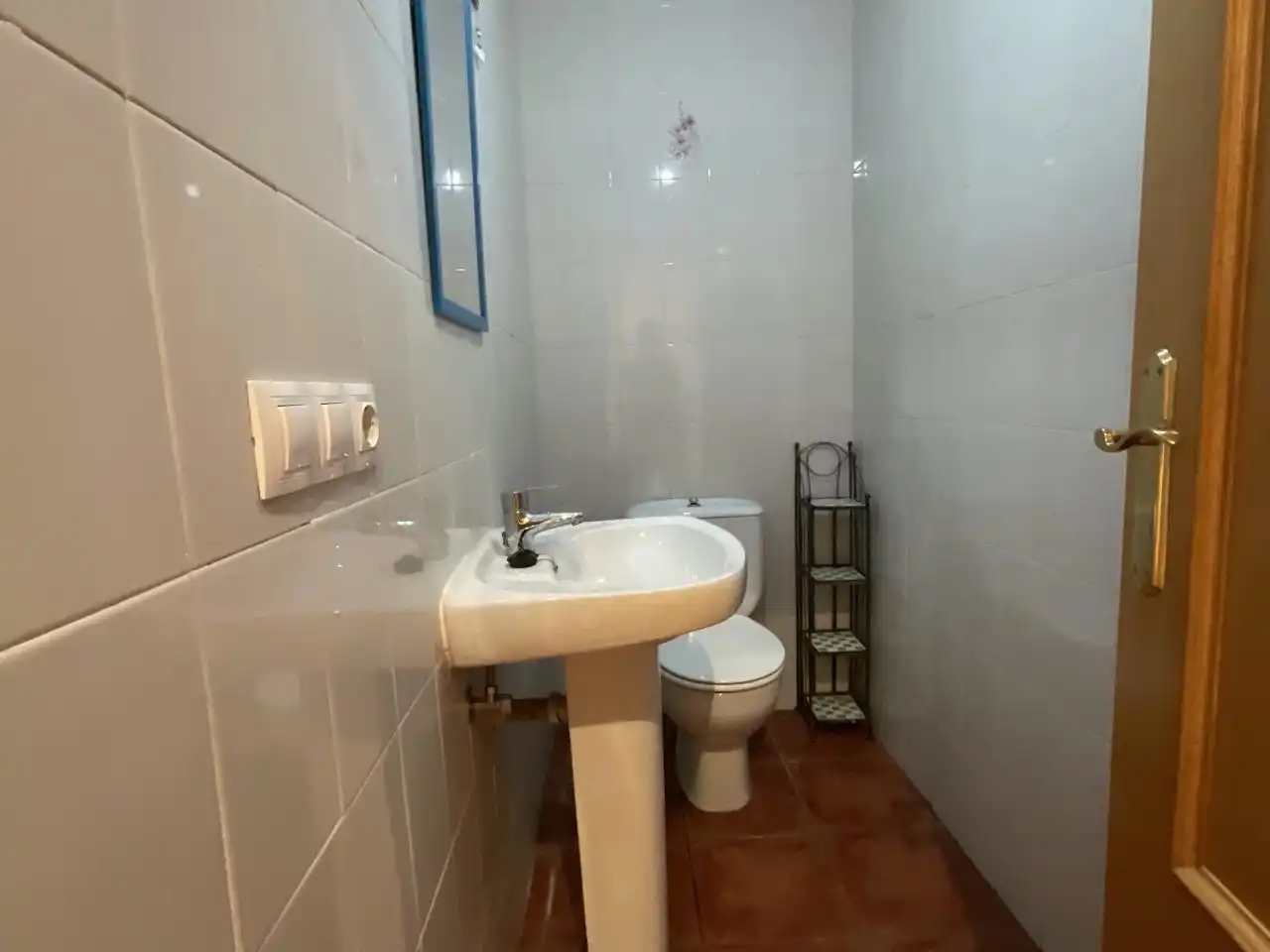 Bany de Dúplex en venda en Santo Domingo de la Calzada amb Calefacció, Parquet i Terrassa