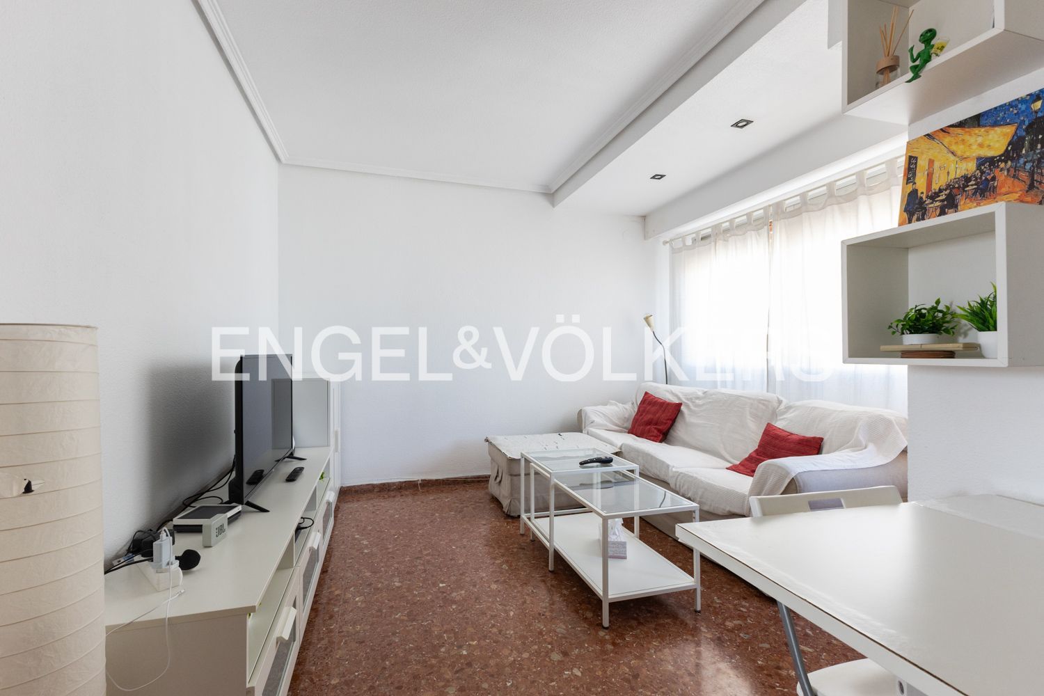 Sala de estar de Piso en venta en  Valencia Capital con Aire acondicionado, Calefacción y Balcón