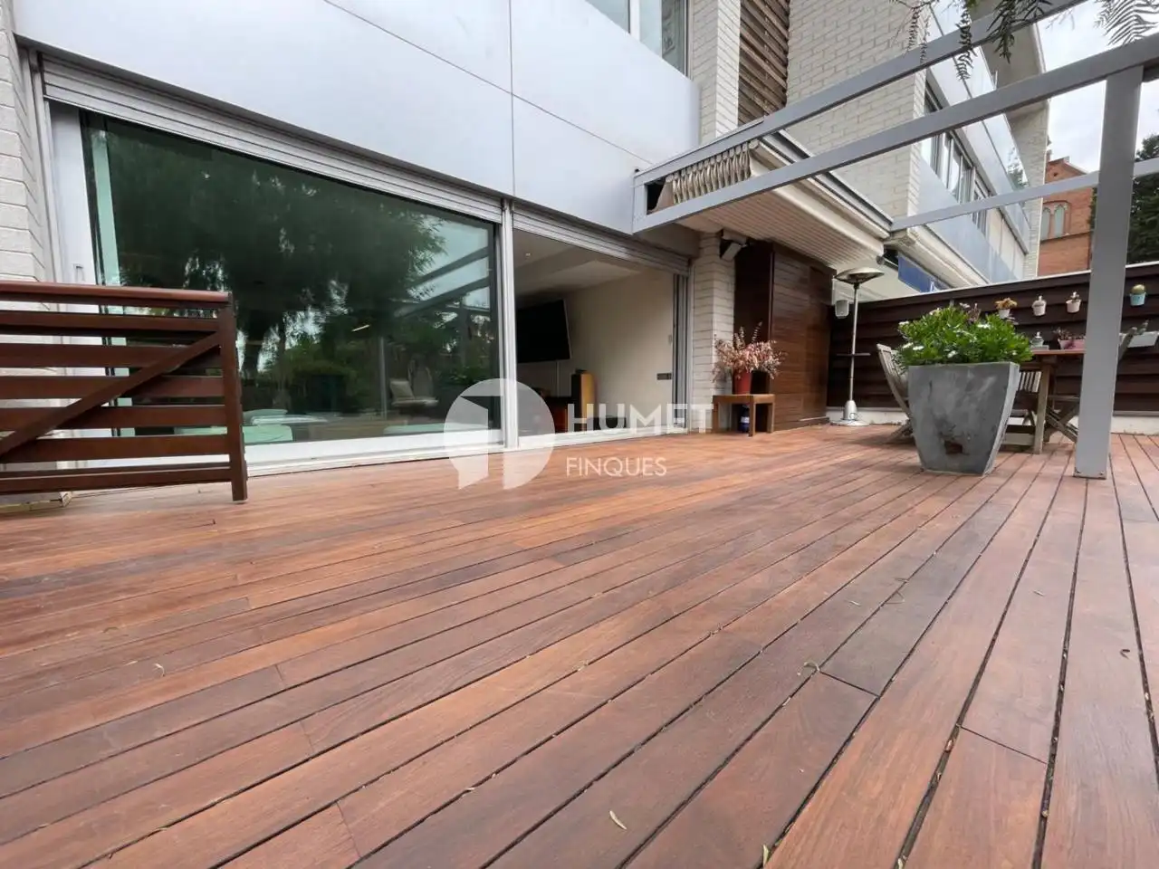 Terraza de Casa o chalet en venta en Barcelona con Aire acondicionado, Calefacción y Jardín privado
