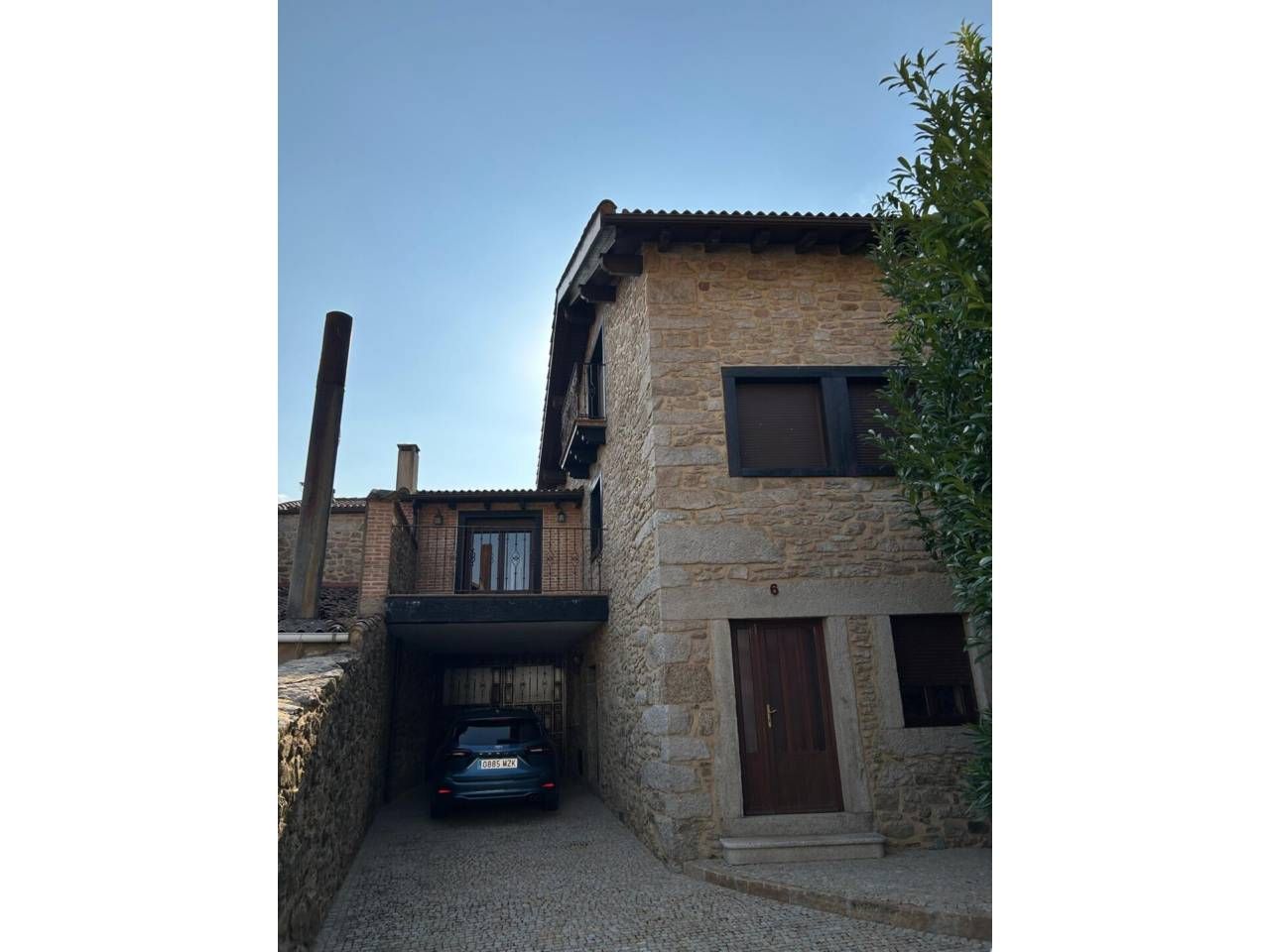 Exterior view of House or chalet for sale in Navasfrías  with Heating, Private garden and Terrace