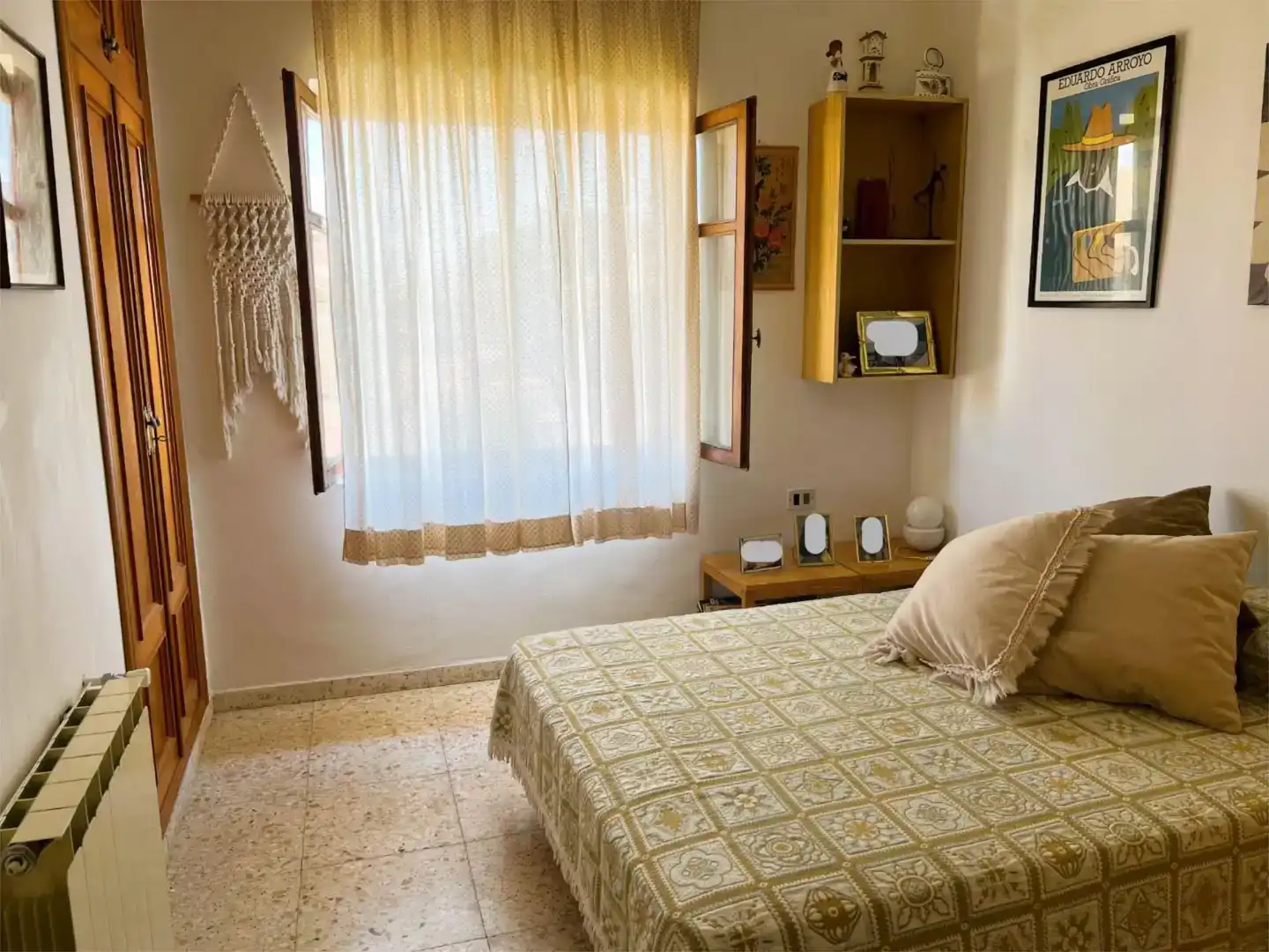 Bedroom of Flat for sale in Camporrobles  with Private garden, Storage room and Furnished