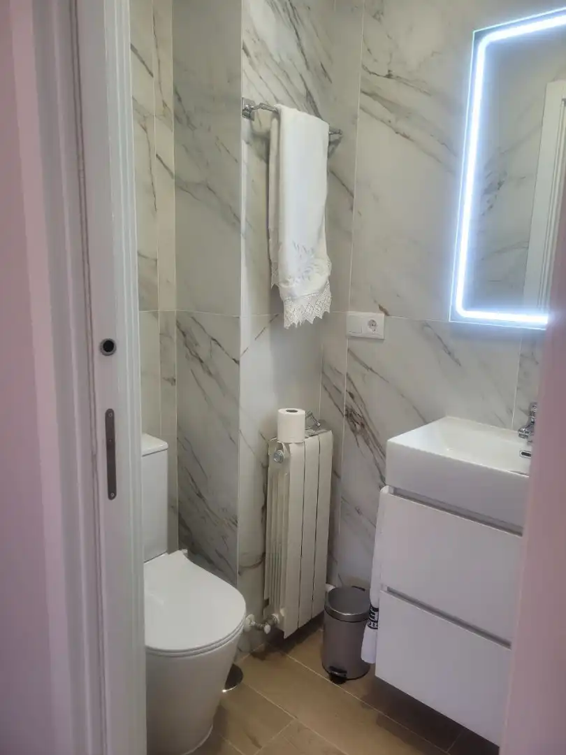 Bathroom of Houses for sale in Otero de Herreros  with Air Conditioner, Heating and Private garden