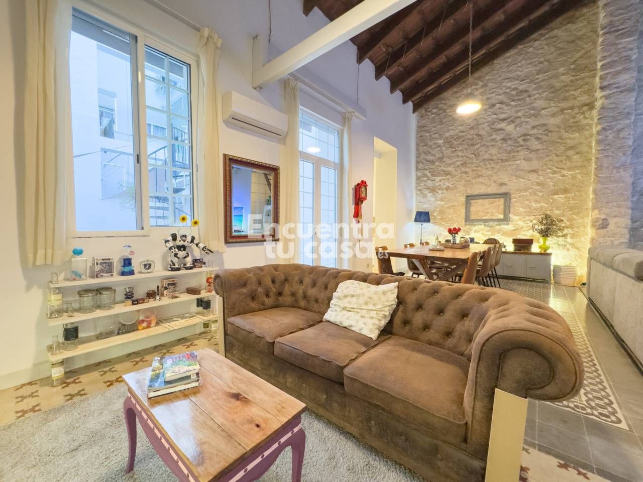 Living room of Single-family semi-detached for sale in Alicante / Alacant  with Air Conditioner, Heating and Terrace