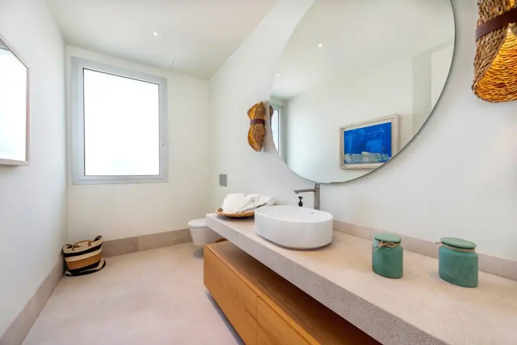 Bathroom of Houses for sale in Calvià  with Air Conditioner, Heating and Private garden