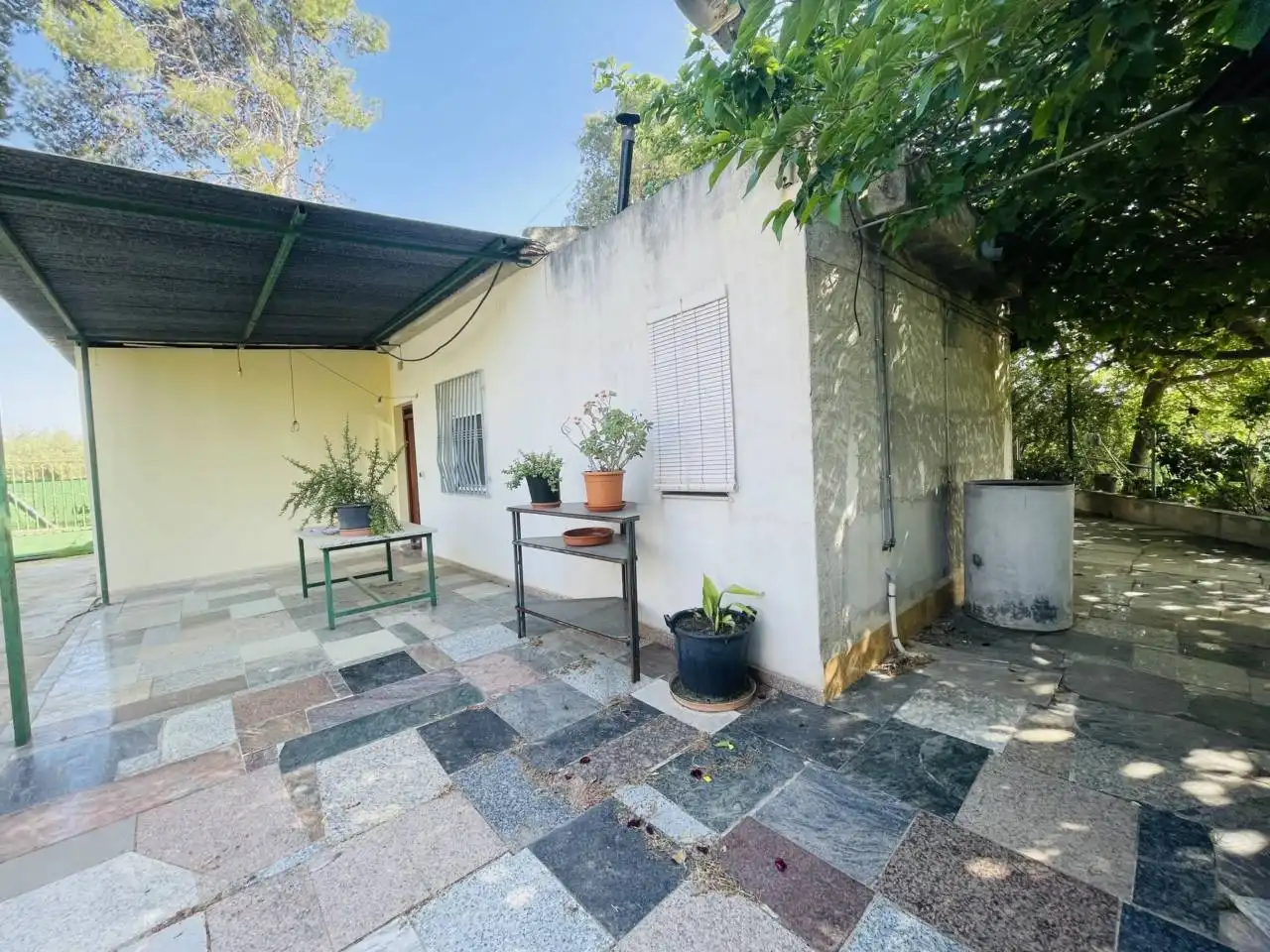 Vista exterior de Finca rústica en venda en Las Torres de Cotillas amb Aire condicionat, Jardí privat i Terrassa