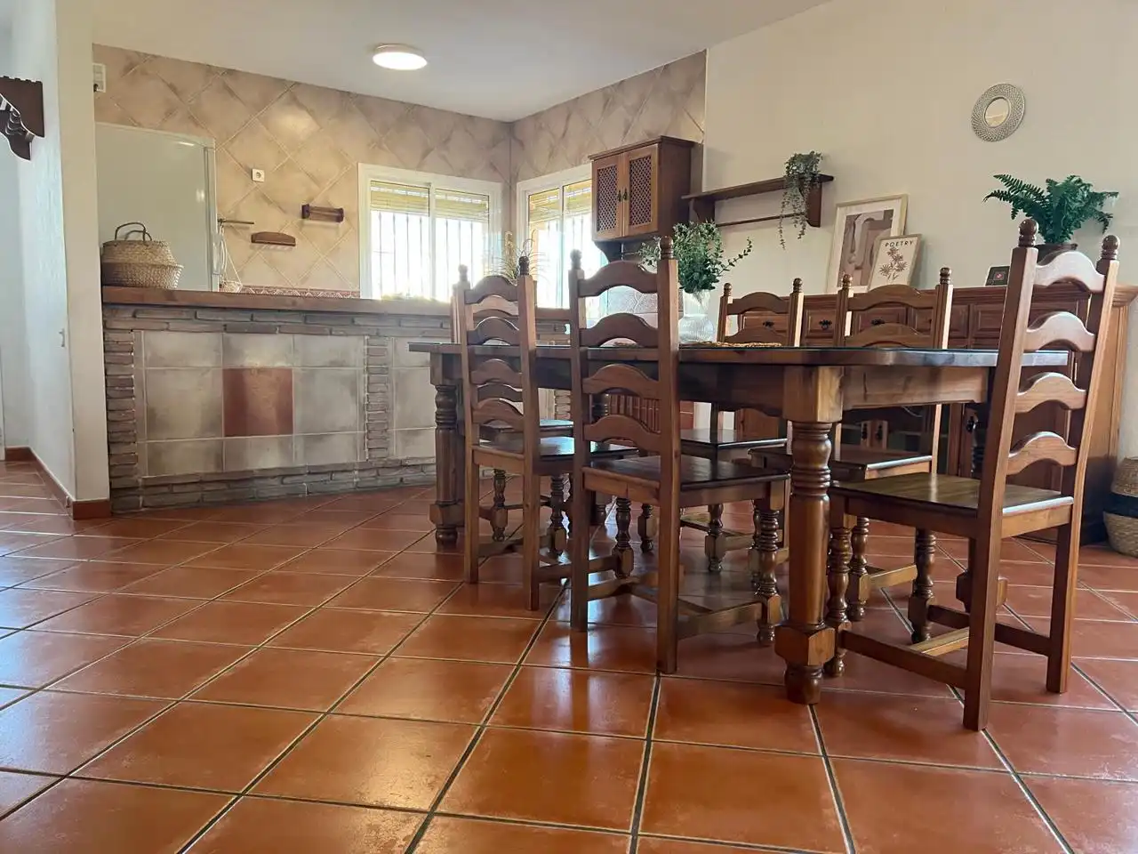 Menjador de Finca rústica en venda en Alhaurín de la Torre amb Terrassa, Traster i Alarma