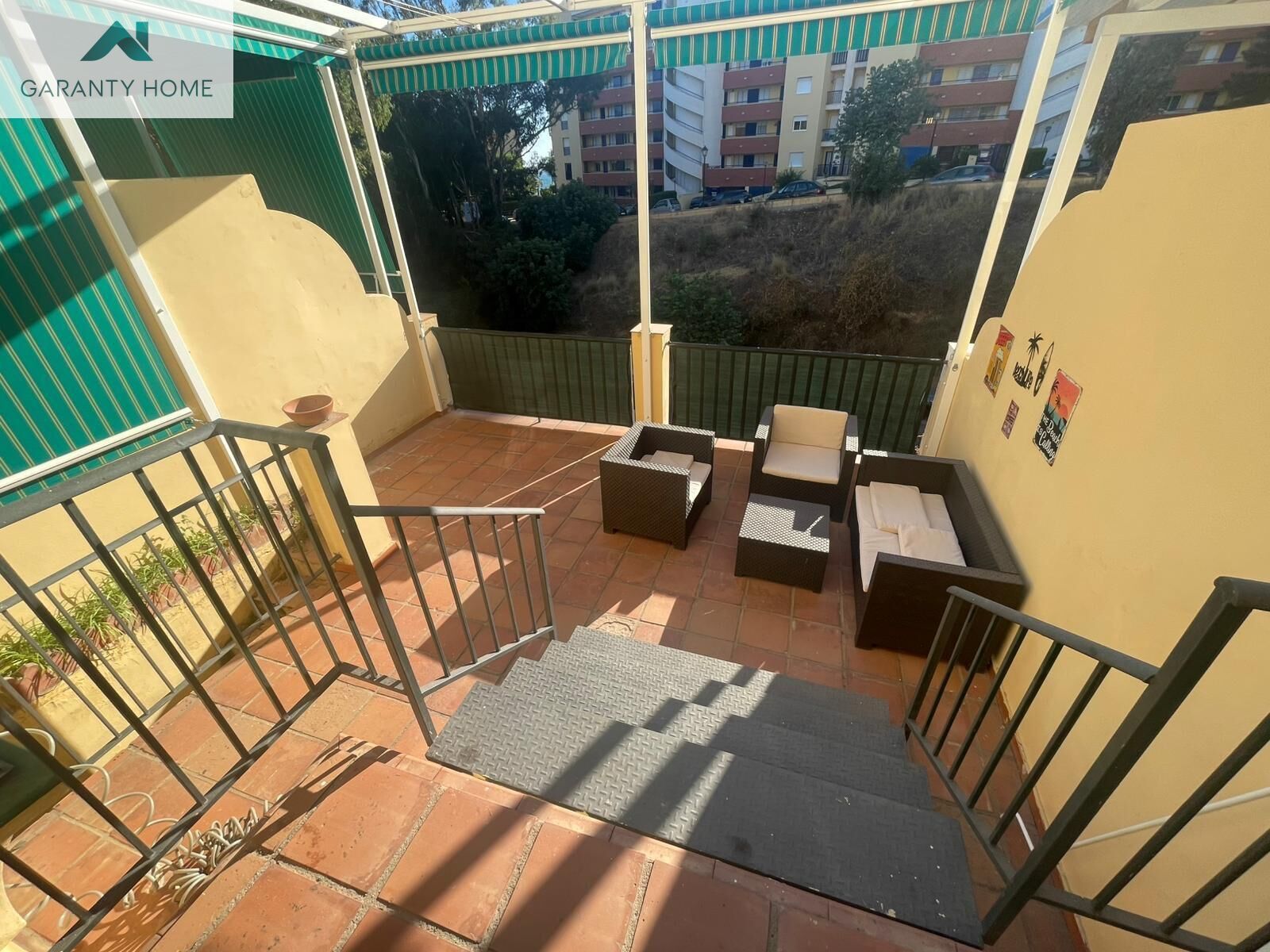 Terrassa de Casa adosada de lloguer en Vélez-Málaga amb Aire condicionat, Jardí privat i Terrassa