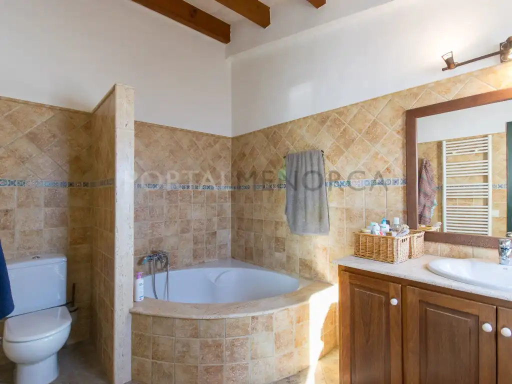 Bathroom of Houses for sale in Es Mercadal  with Air Conditioner and Terrace
