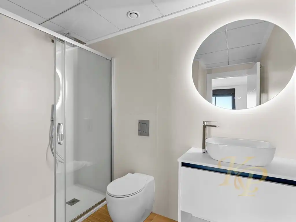 Bany de Apartament en venda en Orihuela amb Aire condicionat i Jardí privat