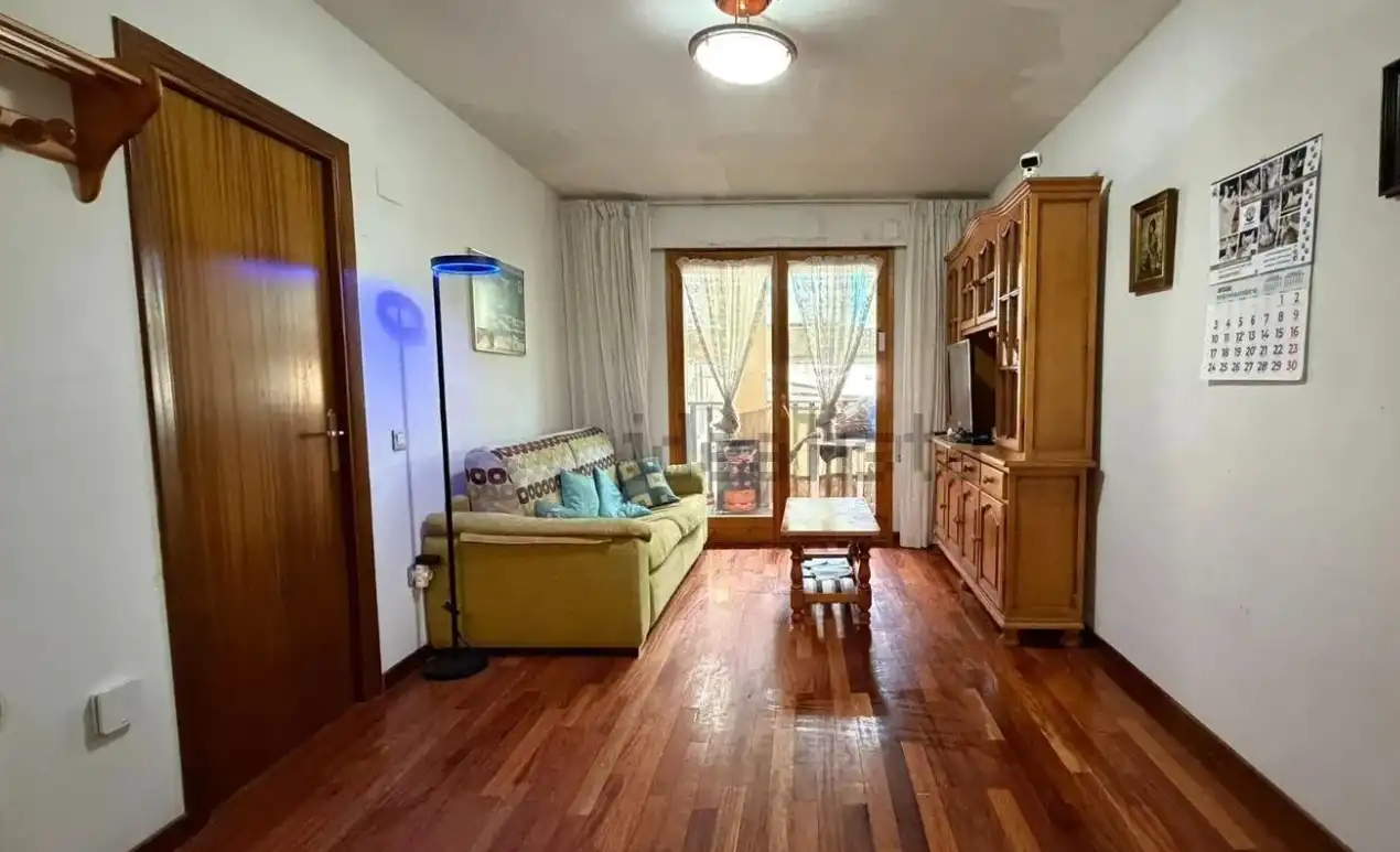 Living room of Apartments for sale in Canfranc  with Heating, Parquet flooring and Storage room