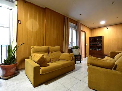 Living room of Flat for sale in  Barcelona Capital  with Terrace and Balcony