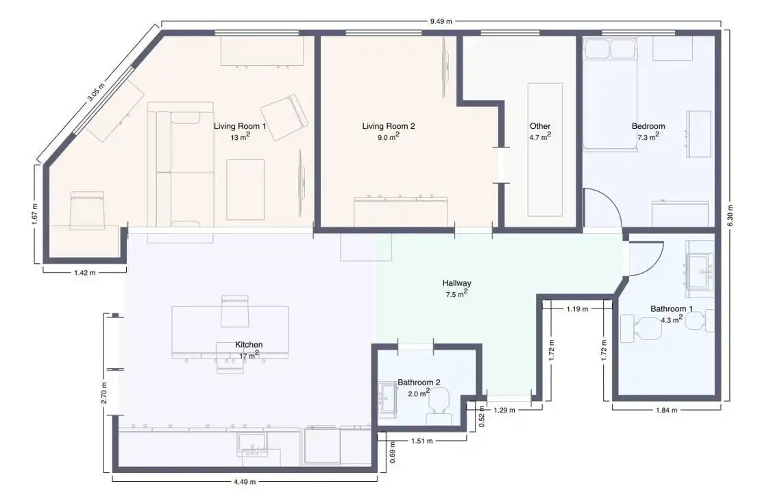 Flat for sale in Centro