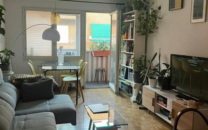 Living room of Flat to rent in  Madrid Capital  with Terrace and Balcony