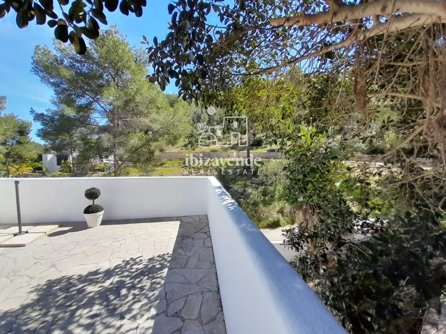 Jardí de Casa o xalet en venda en Santa Eulària des Riu amb Aire condicionat, Calefacció i Piscina
