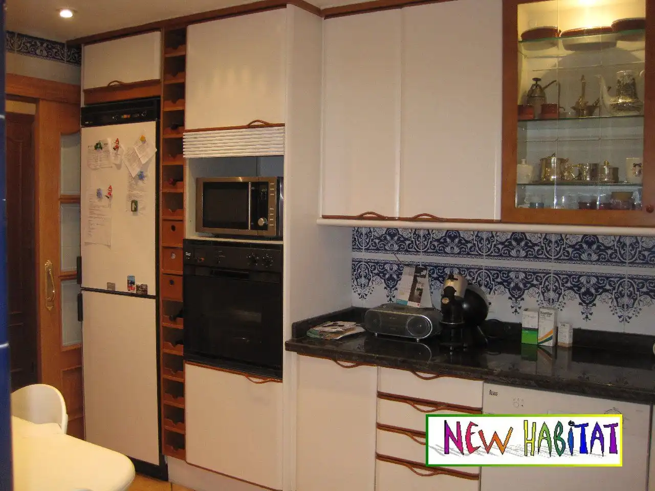 Cocina de Piso en venta en Castellón de la Plana / Castelló de la Plana con Aire acondicionado, Calefacción y Terraza