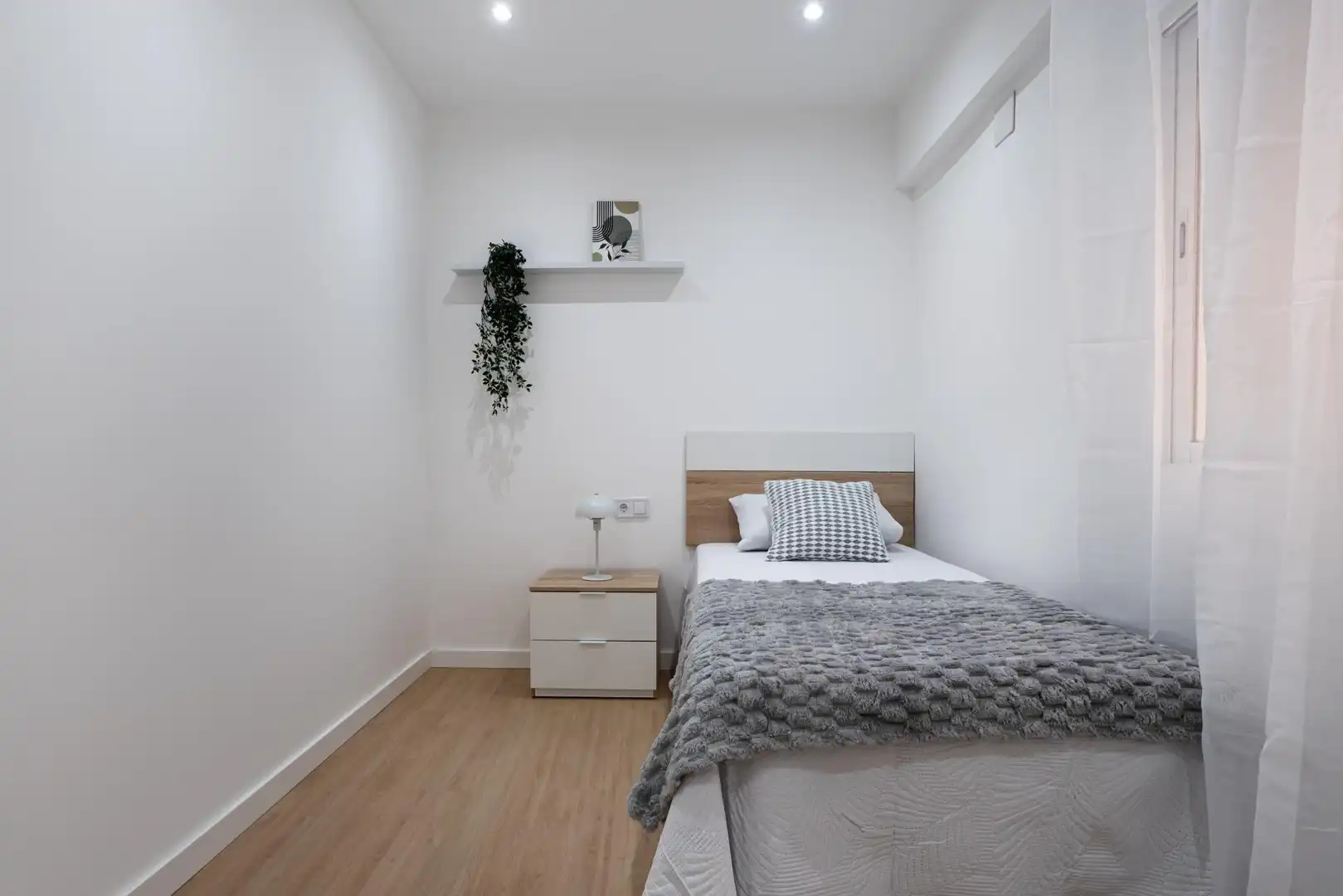 Bedroom of Flat for rent in Castellón de la Plana / Castelló de la Plana  with Furnished