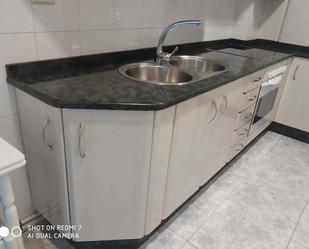 Kitchen of Flat for sale in Ourense Capital   with Heating, Furnished and Balcony