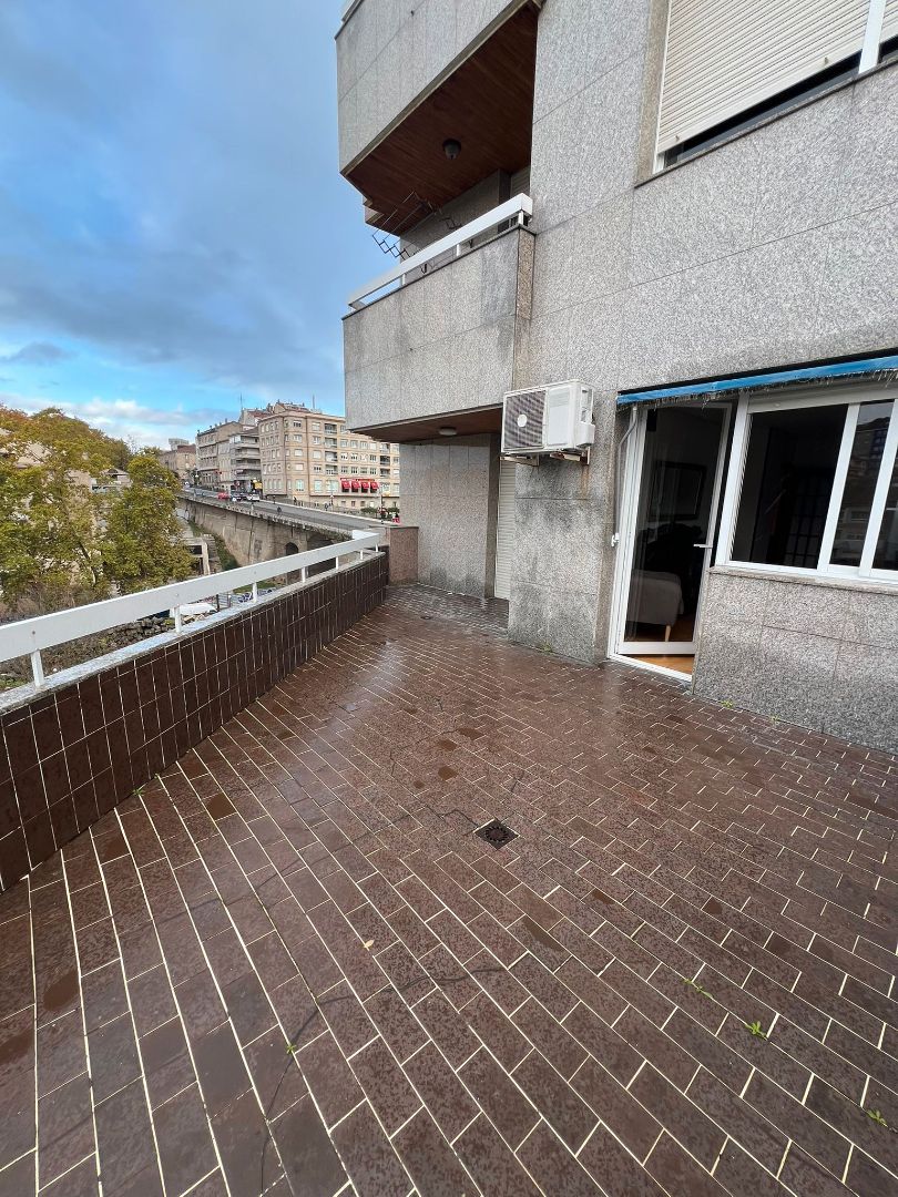 Terrace of Flat to rent in Ourense Capital   with Heating, Terrace and Storage room