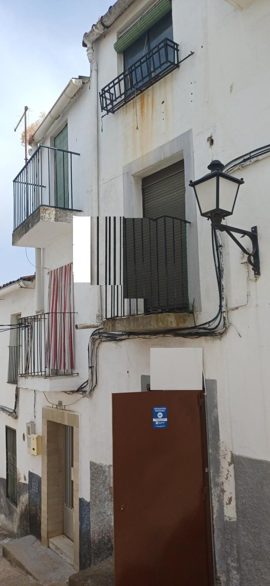 Vista exterior de Casa o xalet en venda en Alcuéscar