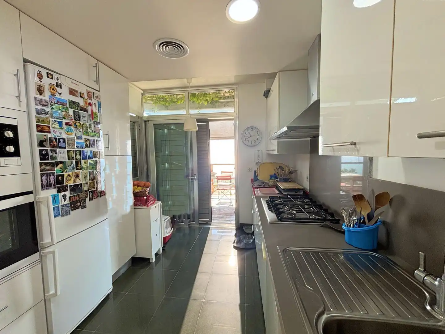 Cocina de Ático en venta en Manilva con Aire acondicionado, Terraza y TV