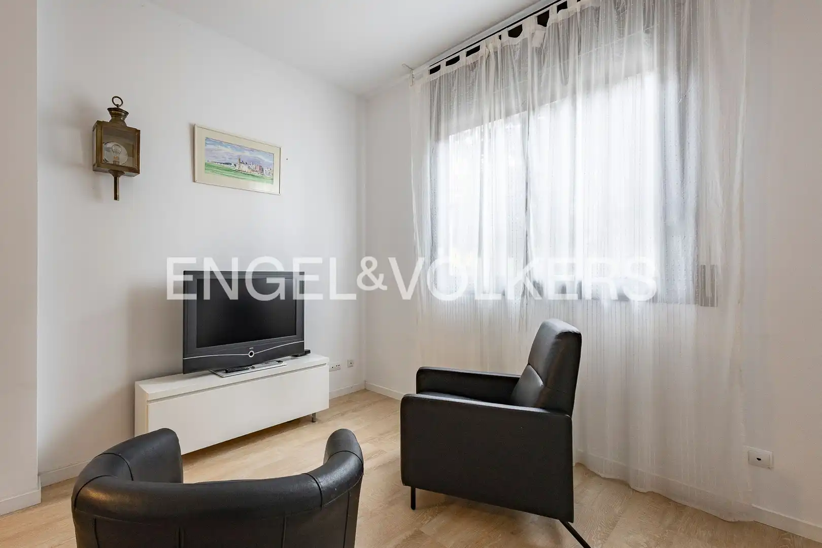 Sala d'estar de Apartament en venda en Sitges amb Aire condicionat i Calefacció