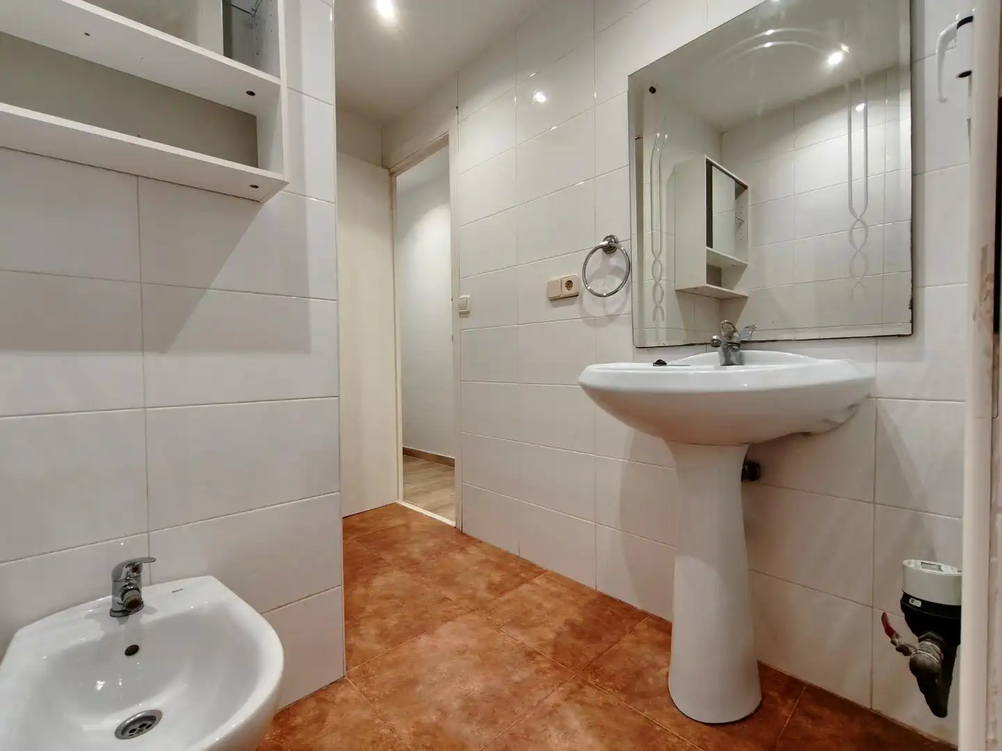 Bany de Pis de lloguer en Valencia amb Aire condicionat, Parquet i Terrassa