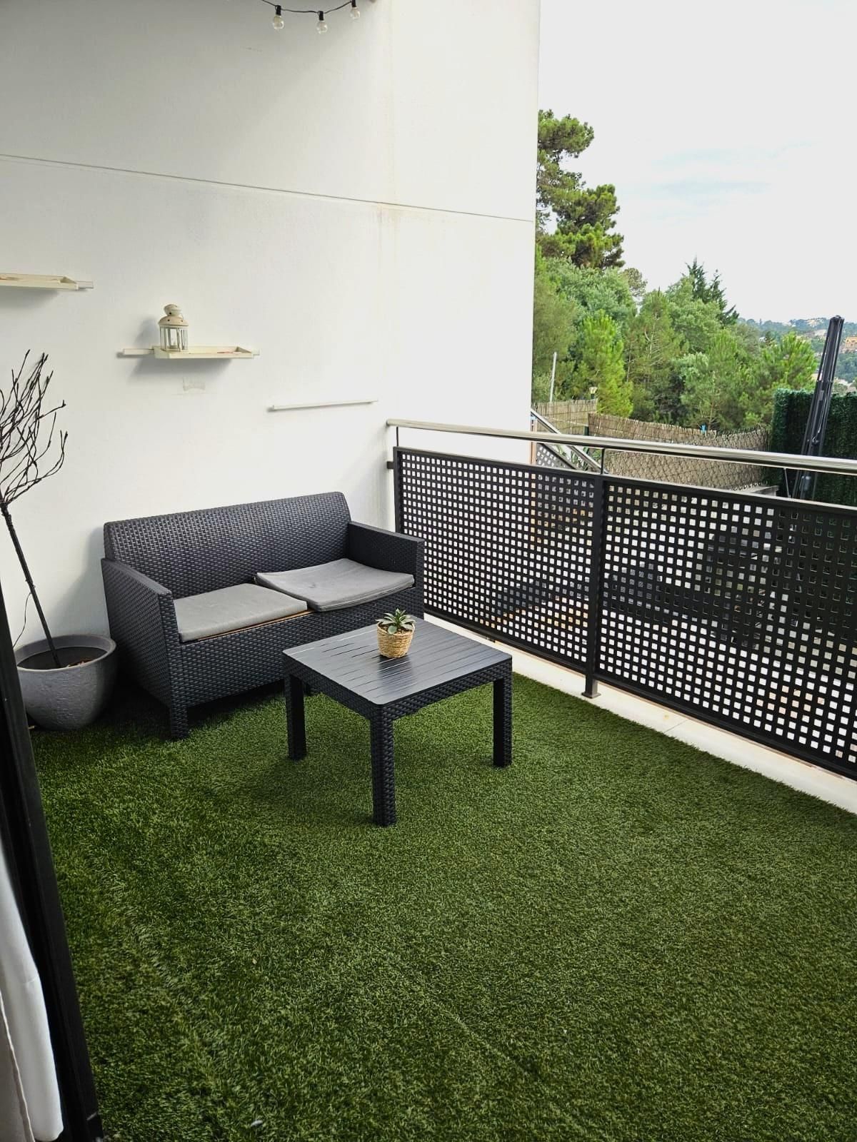 Terrace of Single-family semi-detached for sale in Vidreres  with Air Conditioner, Terrace and Community pool