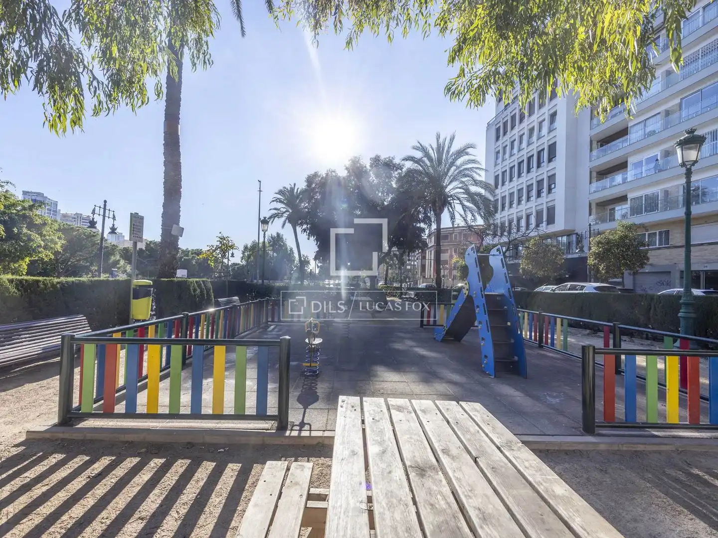 Vista exterior de Piso en venta en Valencia con Aire acondicionado, Calefacción y Parquet
