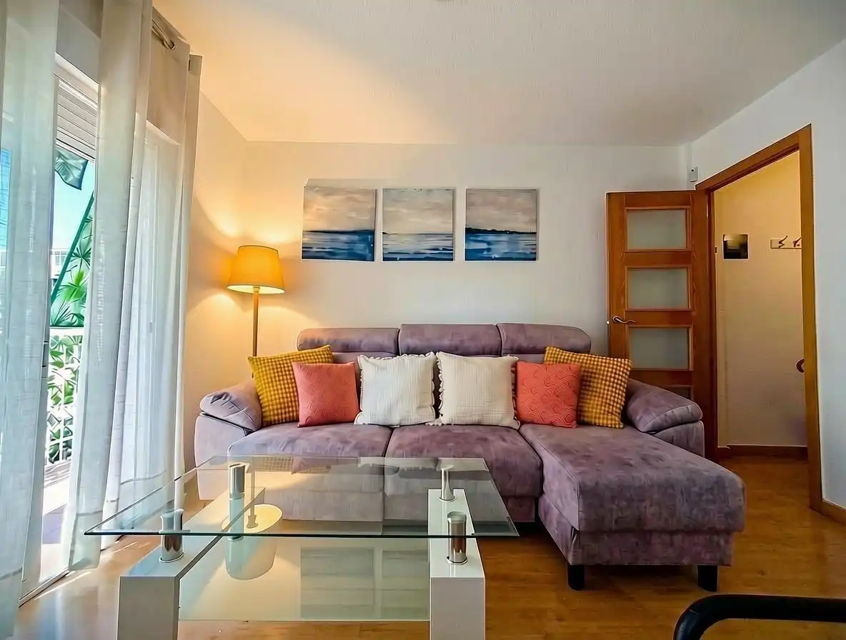 Wohnzimmer von Wohnung zum Verkauf in Leganés mit Klimaanlage, Heizung und Terrasse