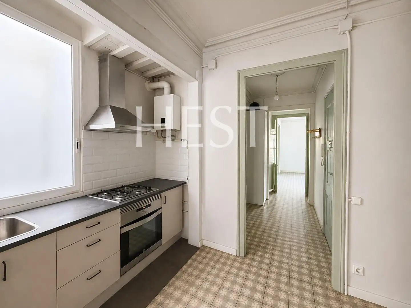 Cocina de Piso en venta en Barcelona con Balcón