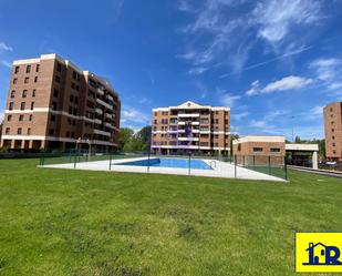 Swimming pool of Flat for sale in Cuenca Capital  with Heating, Terrace and Storage room