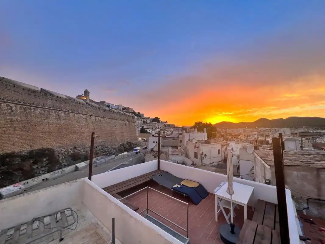 Terraza de Dúplex en venta en Eivissa con Calefacción, Terraza y Amueblado
