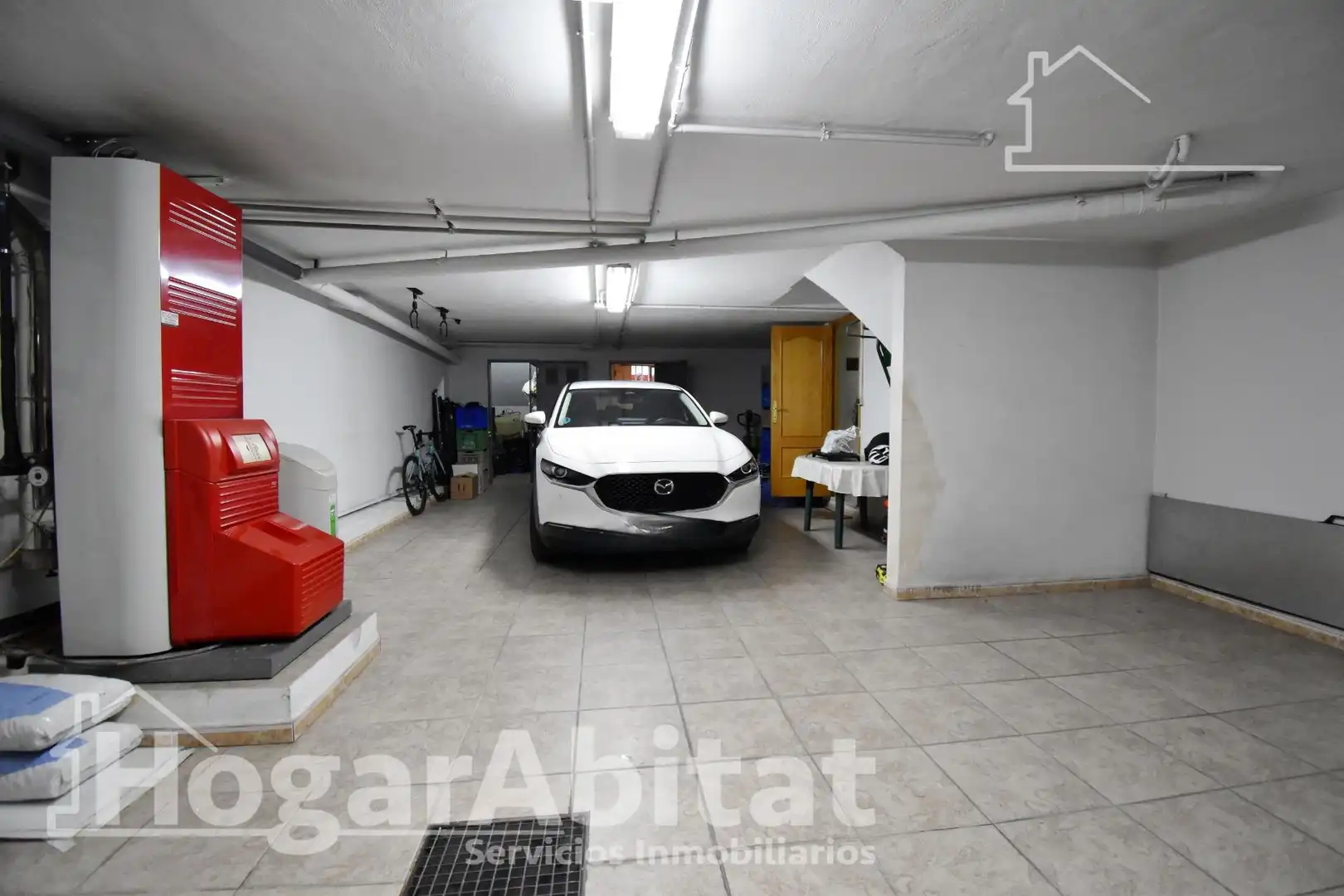 Parking de Casa adosada en venta en El Real de Gandia con Aire acondicionado, Terraza y Trastero