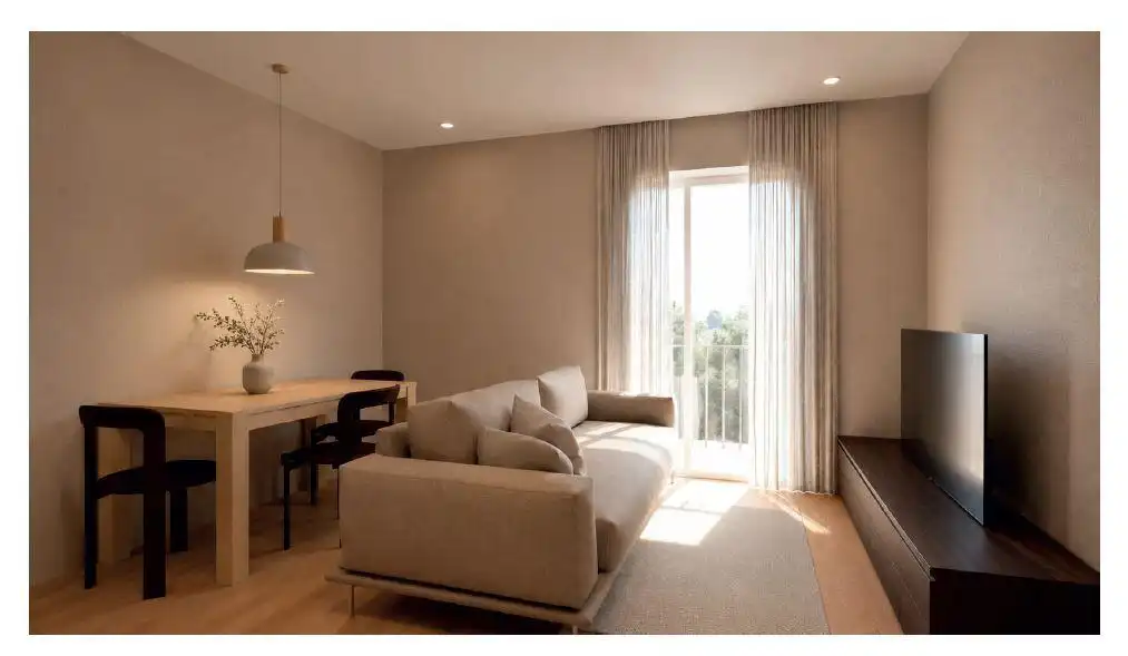 Wohnzimmer von Wohnung zum Verkauf in Chipiona