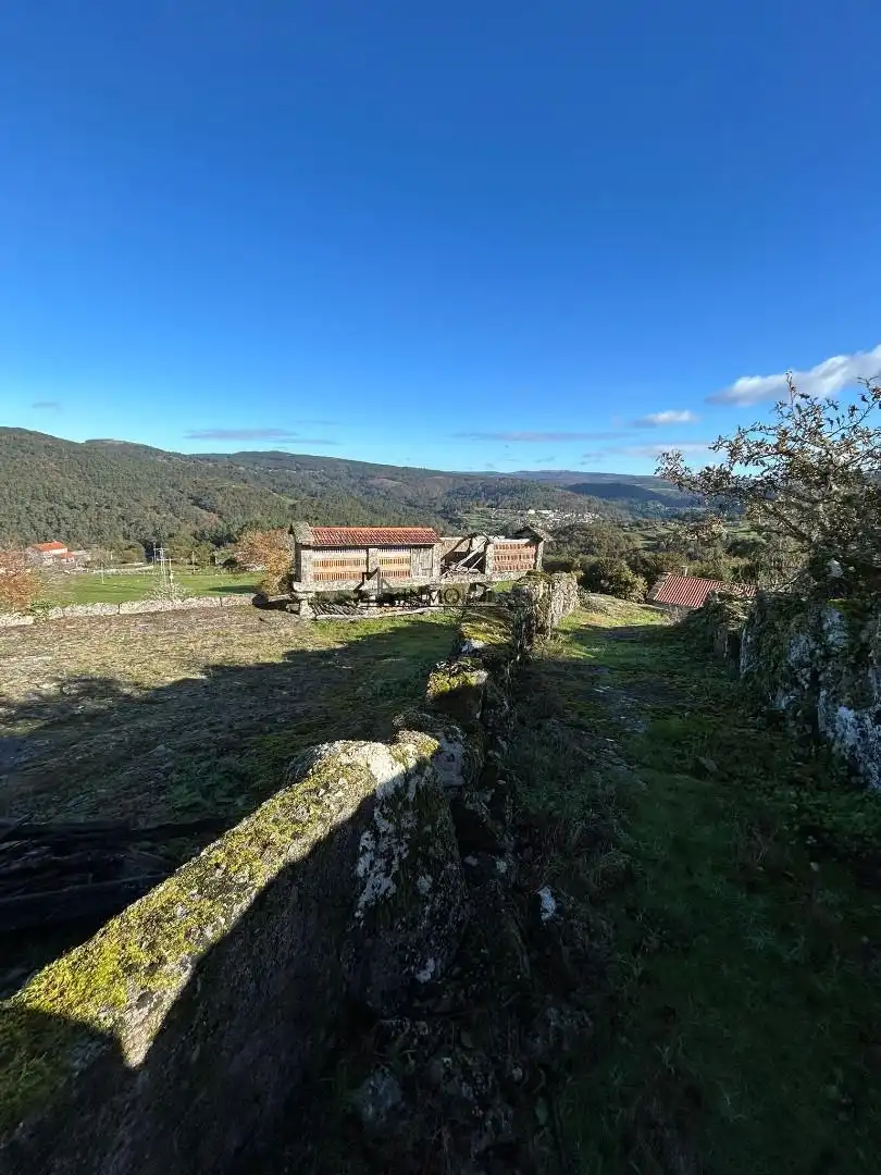 Vista exterior de Casa o xalet en venda en Cerdedo amb Jardí privat