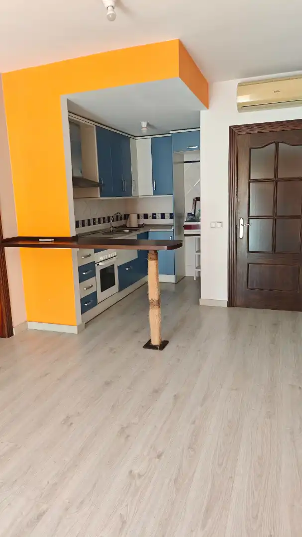 Kitchen of Flat for sale in Roquetas de Mar  with Air Conditioner and Furnished