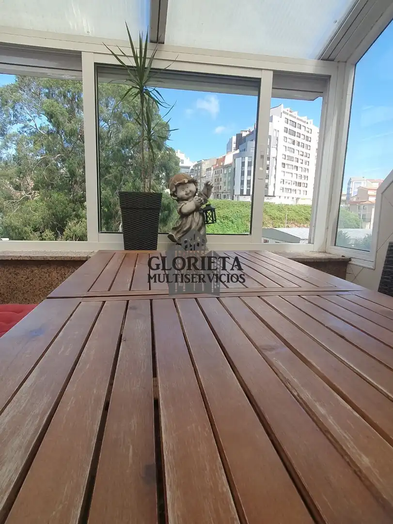 Terrasse von Dachboden zum Verkauf in Vigo  mit Klimaanlage, Heizung und Parkett