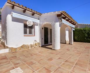 Exterior view of House or chalet for sale in Moraira  with Air Conditioner, Terrace and Storage room