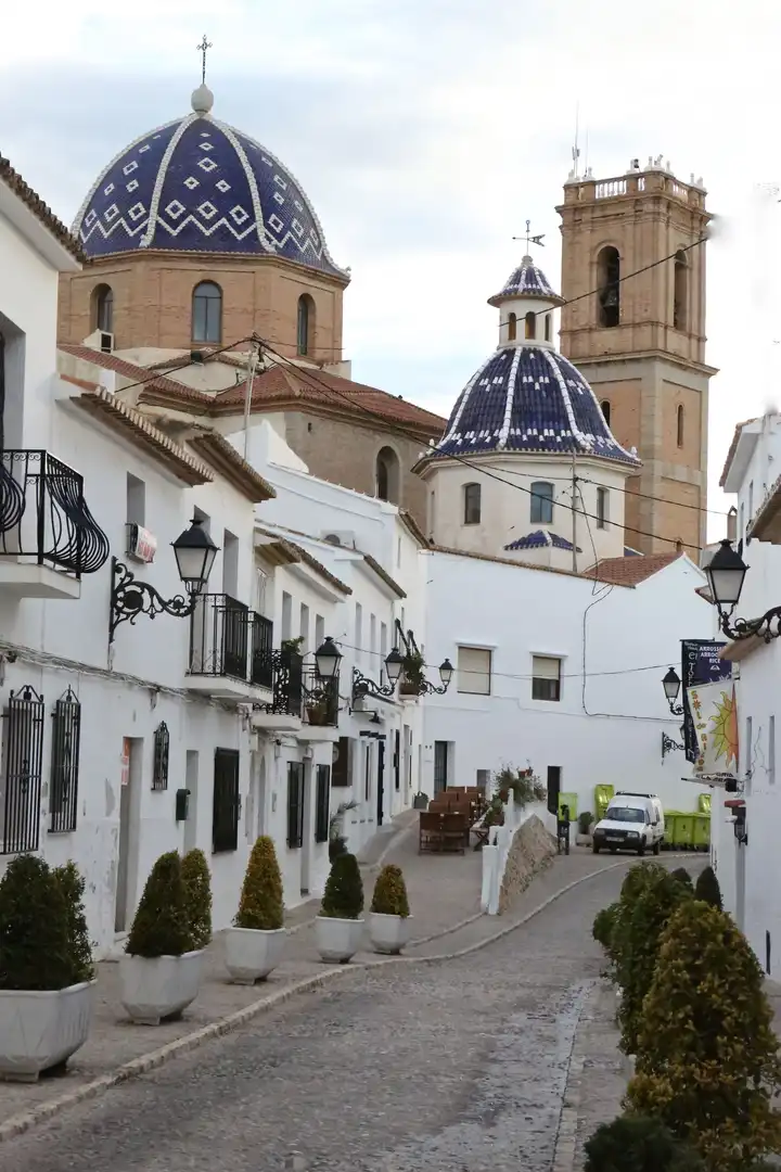 Außenansicht von Country house zum Verkauf in Altea mit Klimaanlage, Abstellraum und Schwimmbad