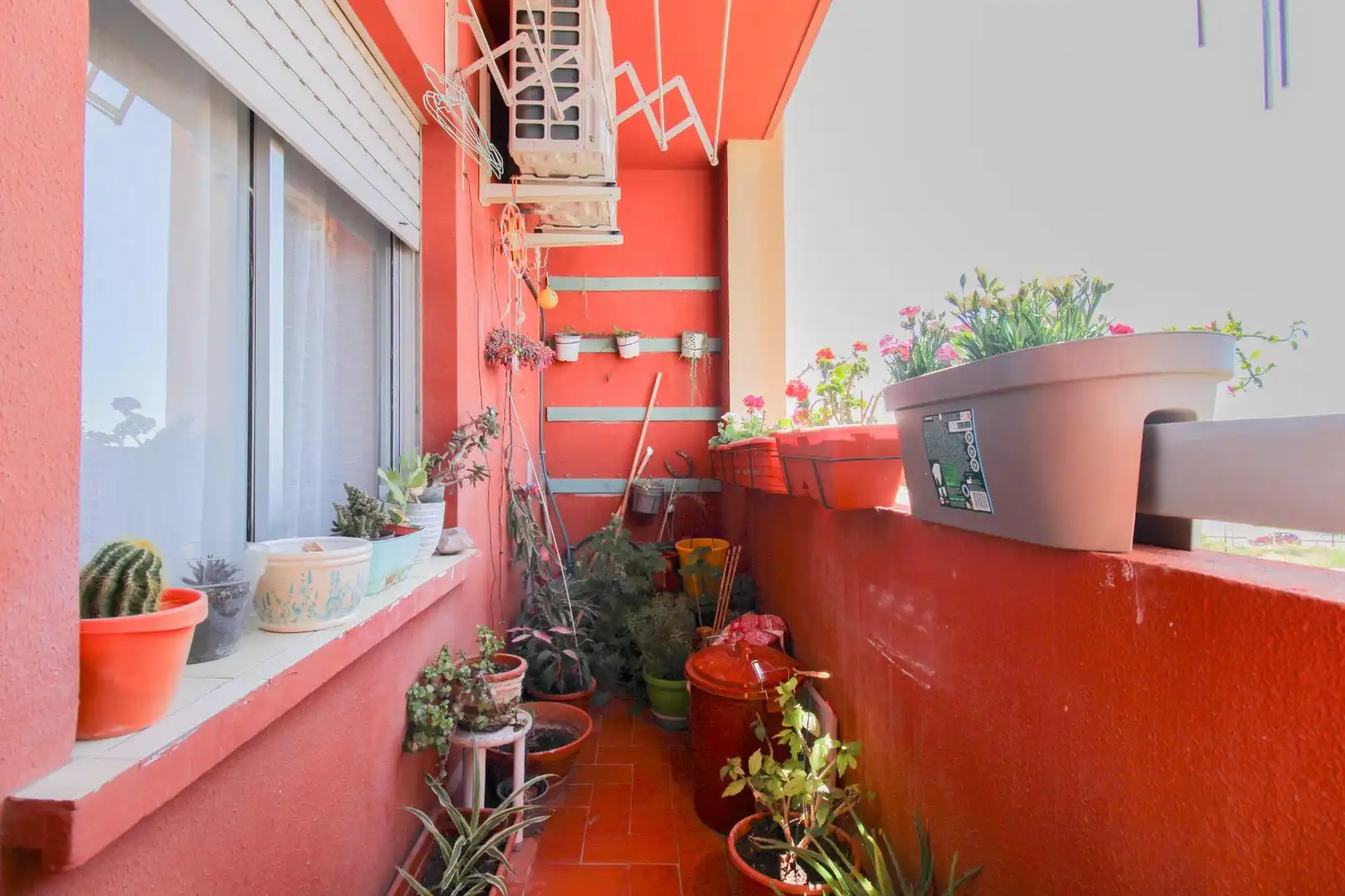Balcony of Flat for sale in La Pobla de Farnals  with Air Conditioner and Balcony