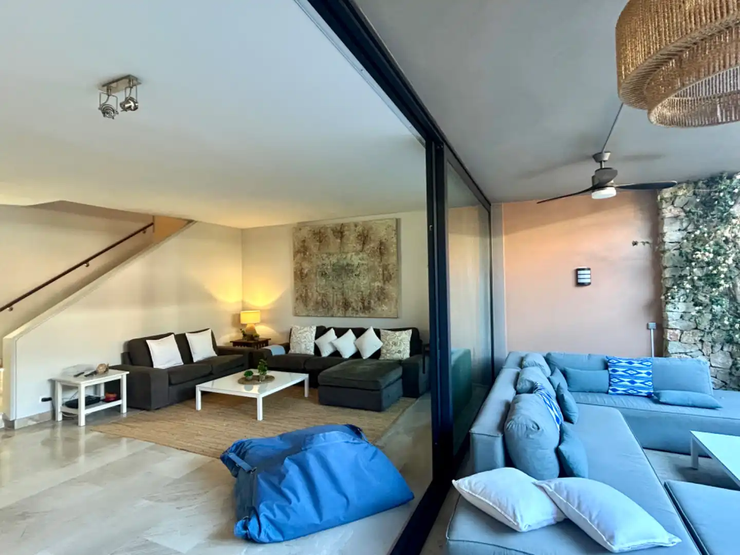 Living room of Flat for rent in Son Servera  with Air Conditioner, Heating and Terrace