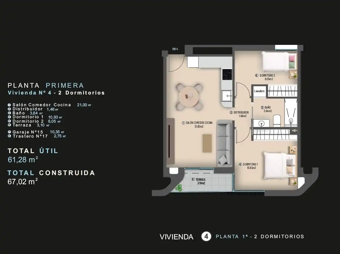 Apartamento con piscina en venta en Centro, imagen 14