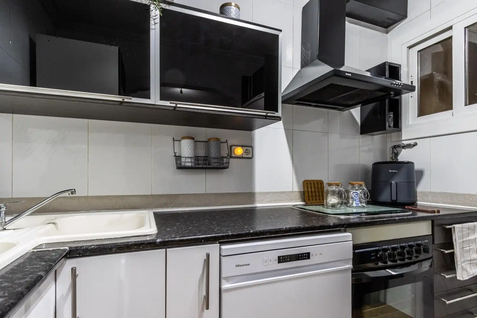 Kitchen of Flat for sale in Sabadell  with Heating, Storage room and Balcony