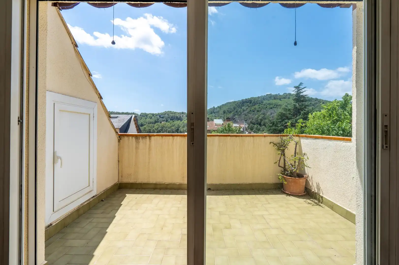 Terraza de Casa adosada en venta en La Palma de Cervelló con Calefacción, Jardín privado y Terraza