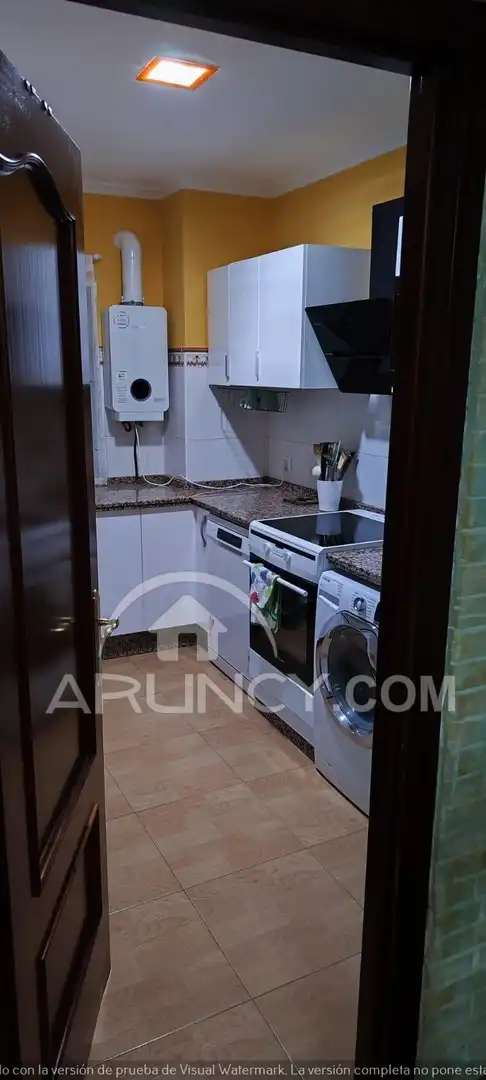 Kitchen of Flat for sale in Alcalá de Guadaira  with Air Conditioner, Heating and Terrace